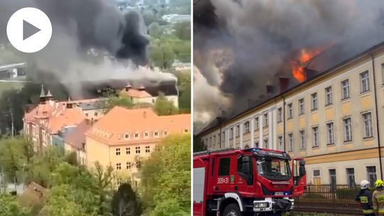 Gorzów. Pożar gorzowskiej uczelni! Straty są ogromne!