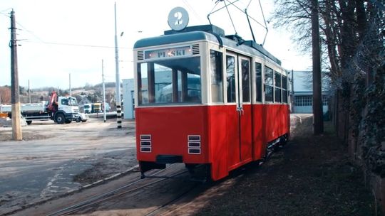 Kultowy tramwaj z 1955