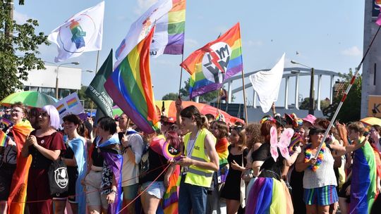 Marsz Równości niedaleko Gorzowa
