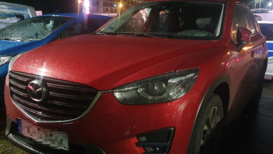 Skradziony samochód z Niemiec został odnaleziony w Polsce