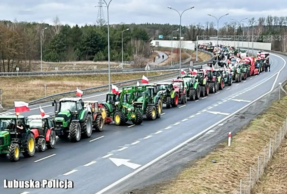 Co z protestami rolników na S3?