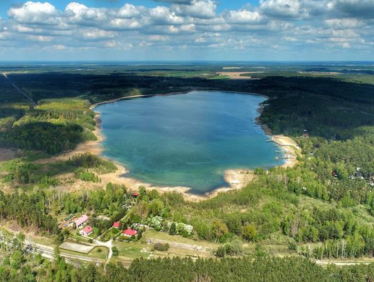 Znikające jezioro Głębokie k/Międzyrzecza